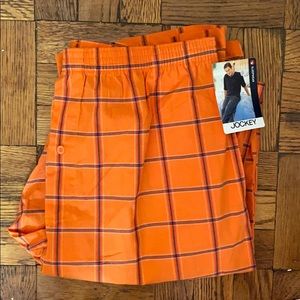 NWT Jockey Orange sleepwear pants w/pocket size:L